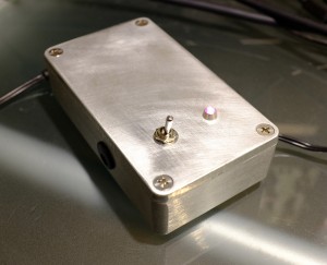 The finished dual 9 volt power supply.